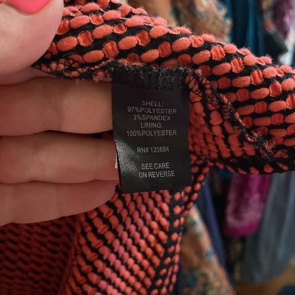 Torrid Black Red Polka Dot A-Line Sweetheart Retro 50s Midi Dress 3X - Picture 6 of 6